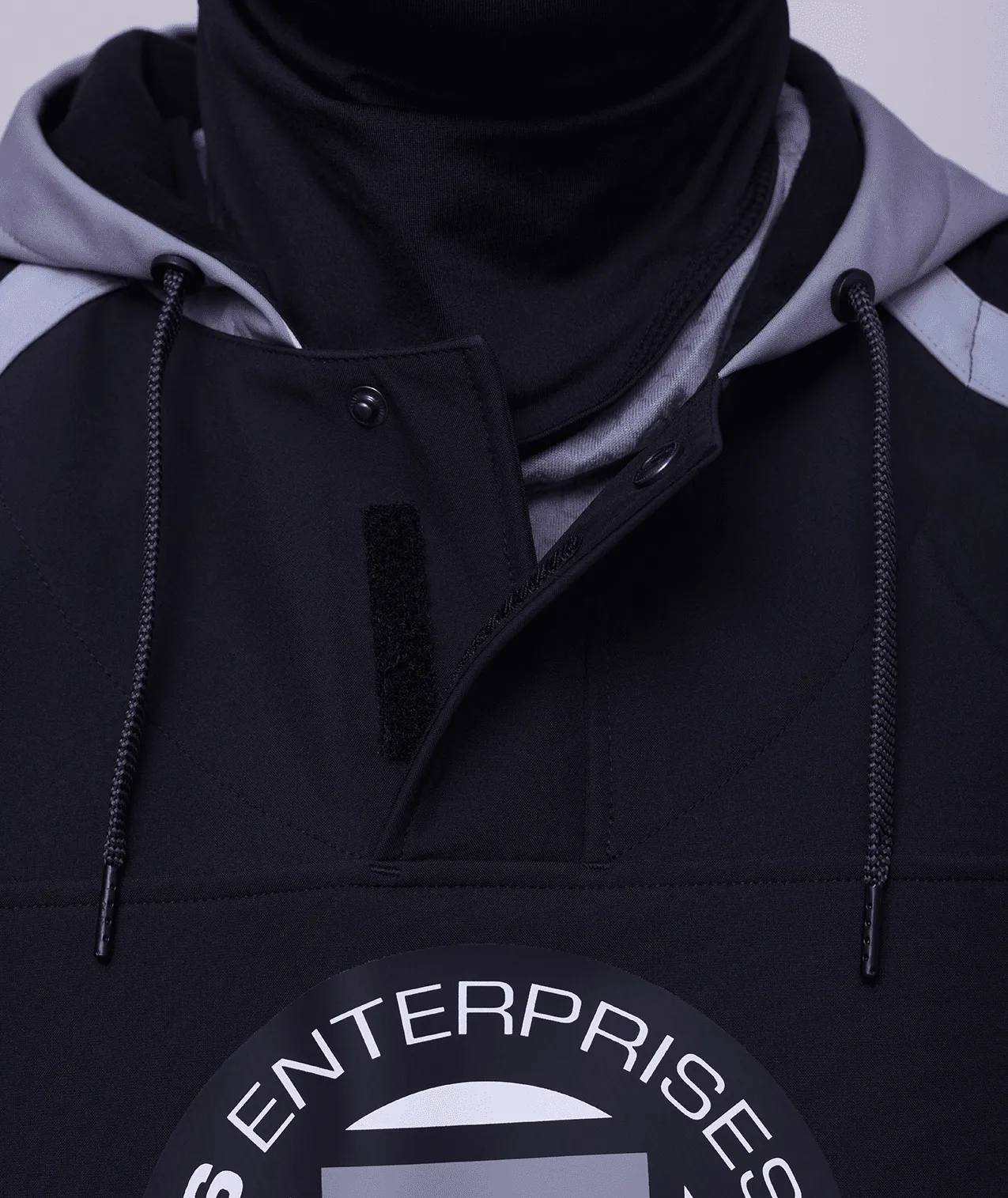 686 Waterproofing Slapshot Hoodie Black Colourblock