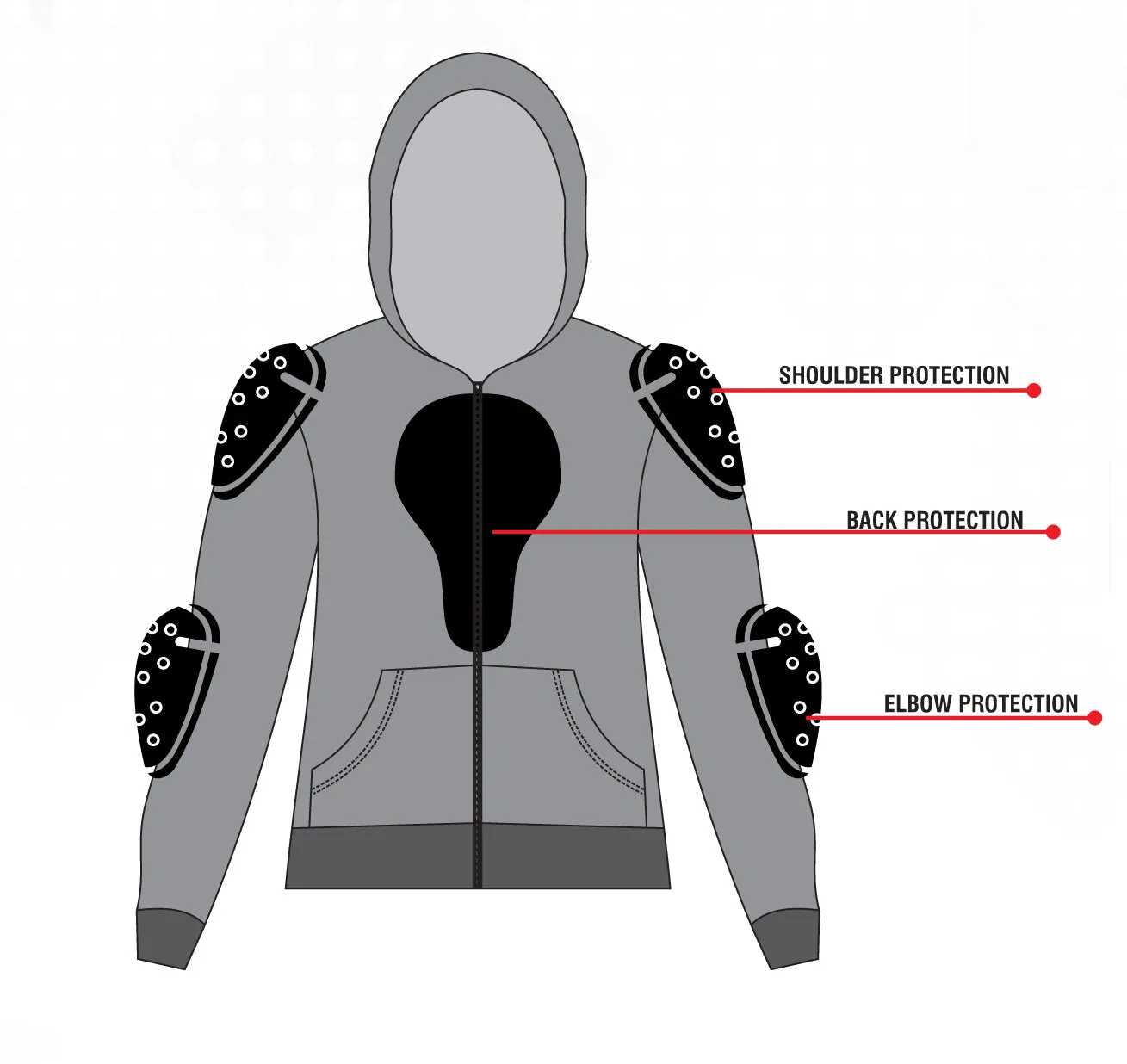 Premium Abrasion-Resistant Kevlar-Lined Armored Hoodie for Enhanced Durability and Protection