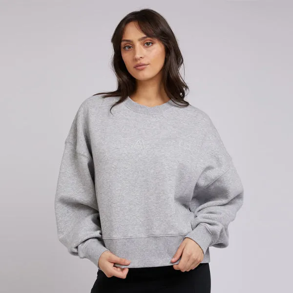 Active Tonal Sweater - Grey Marle