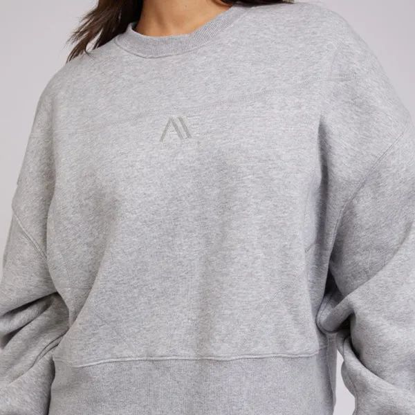 Active Tonal Sweater - Grey Marle