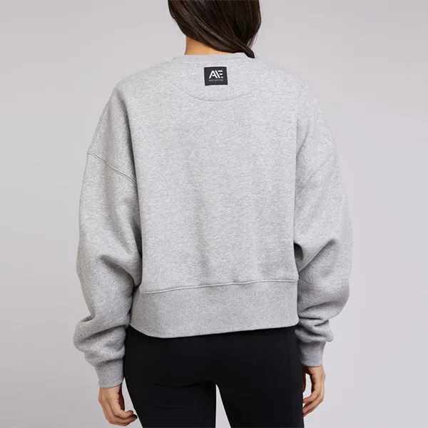 Active Tonal Sweater - Grey Marle