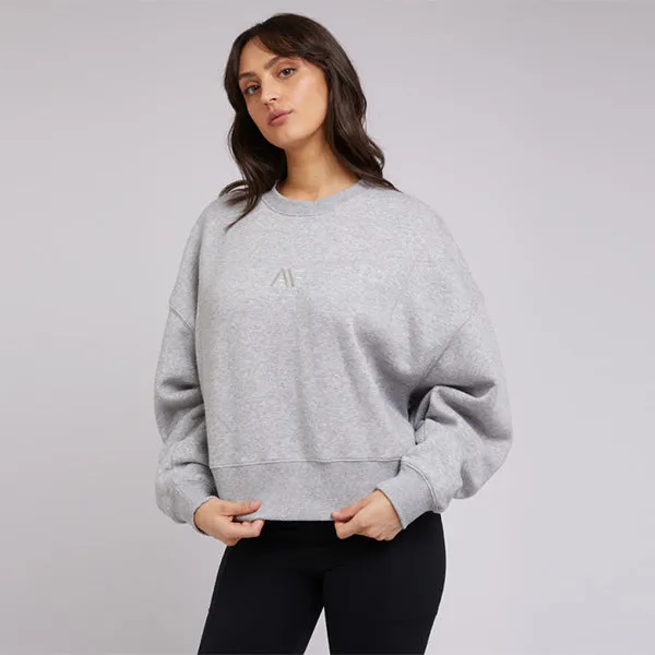 Active Tonal Sweater - Grey Marle