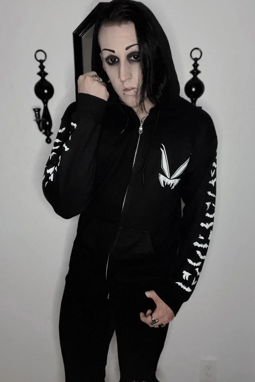 Baby Bat Hoodie [Zipper or Pullover]