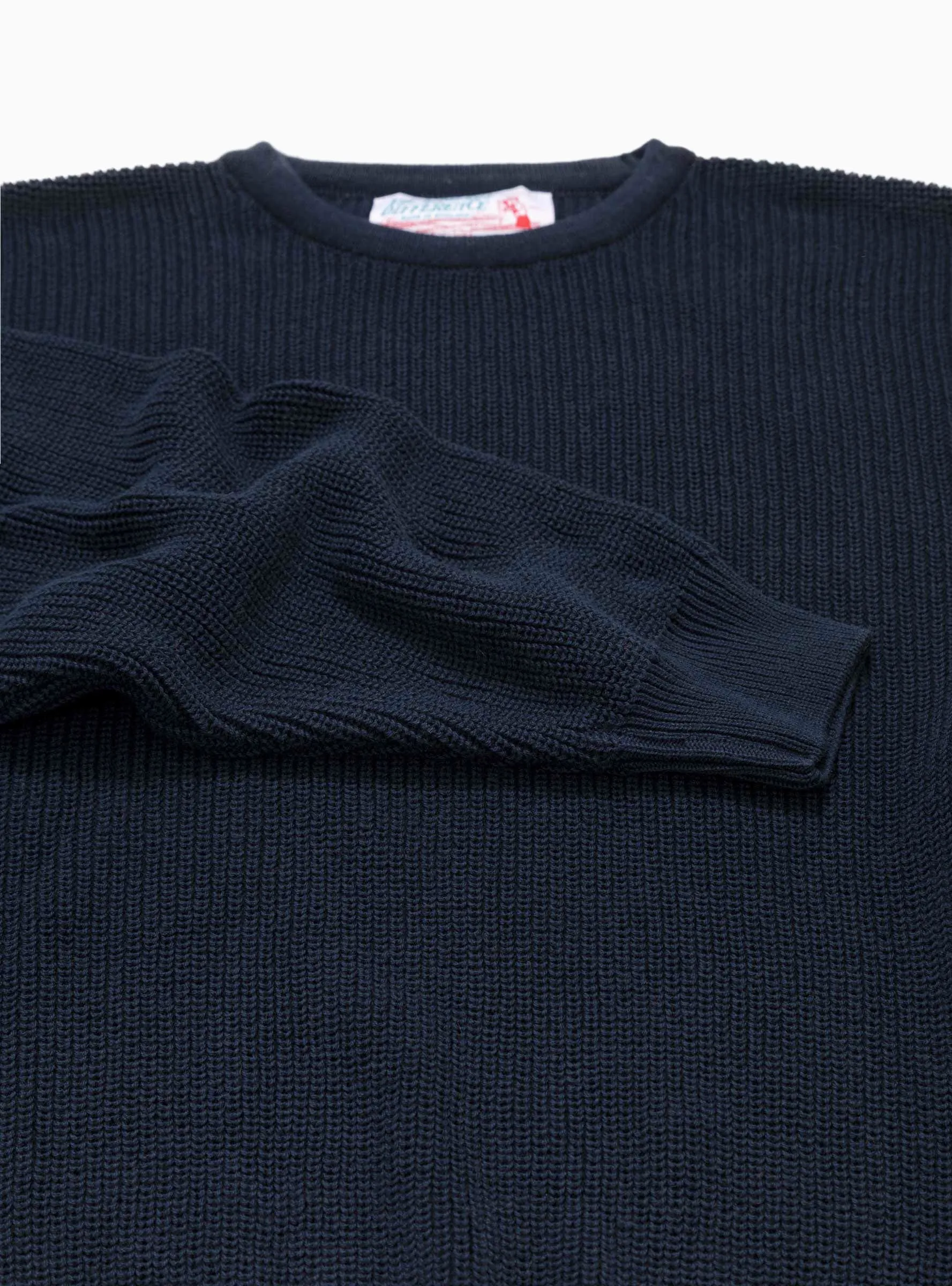 Beacon Light Crewneck Sweater Navy