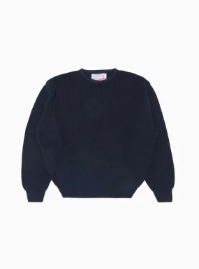 Beacon Light Crewneck Sweater Navy