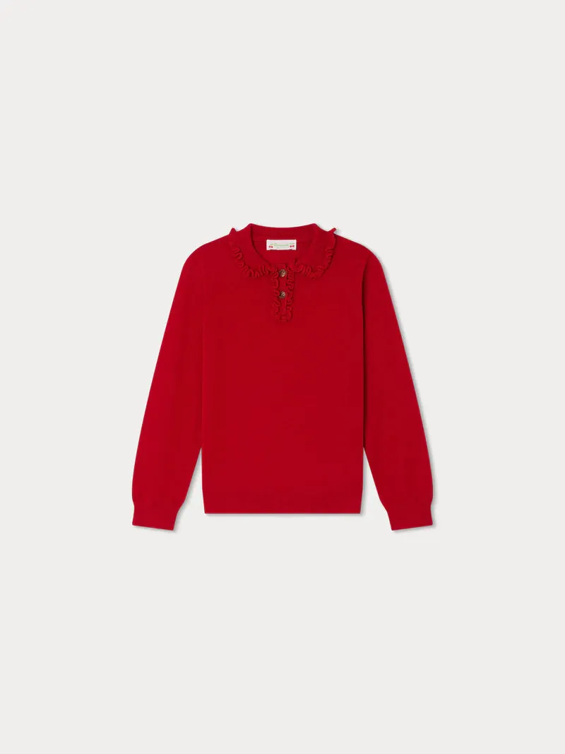 Bonpoint Brynja  Red Sweater