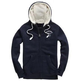 Boxer Fleece Lined Zip Up Hoodie