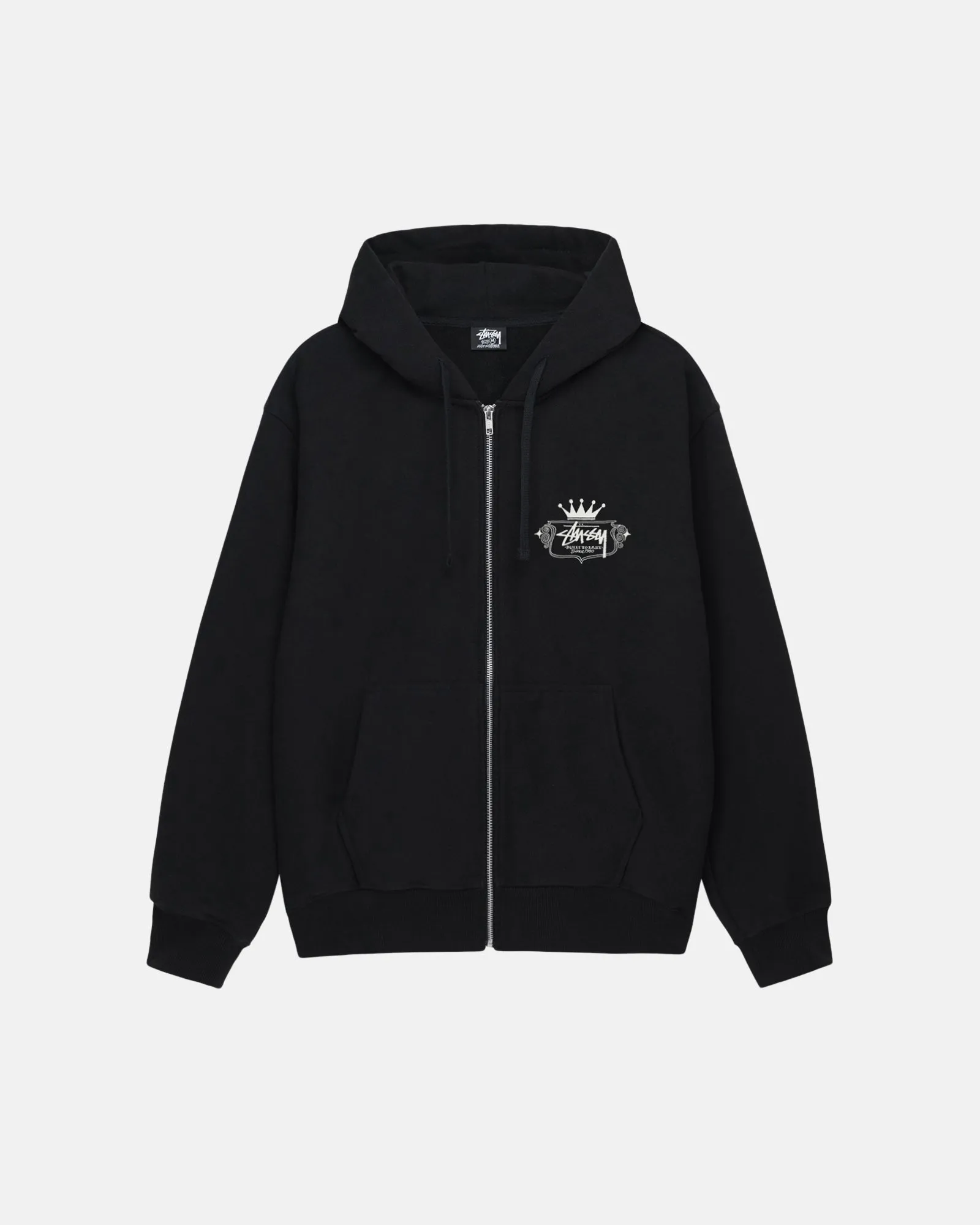 BUILT TO LAST ZIP HOODIE