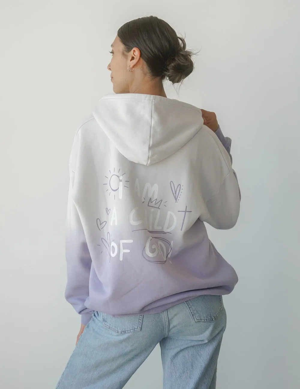 Child of God Purple Unisex Hoodie