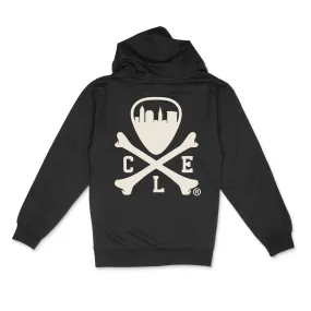 CLE Logo Full-Zip Hoodie - Black