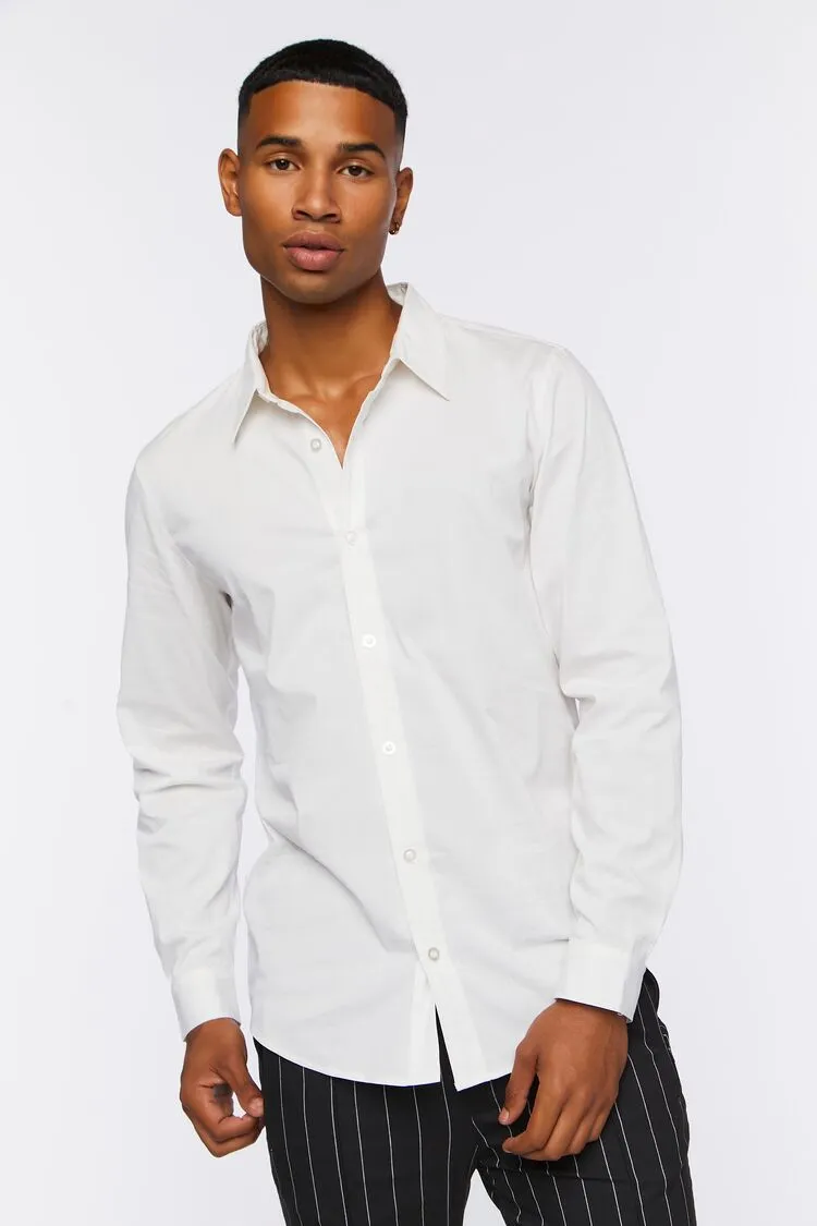 Collared Long-Sleeve Shirt