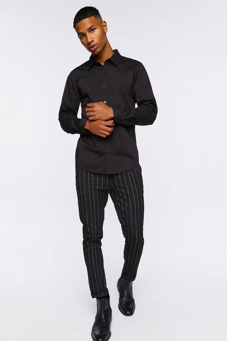 Collared Long-Sleeve Shirt