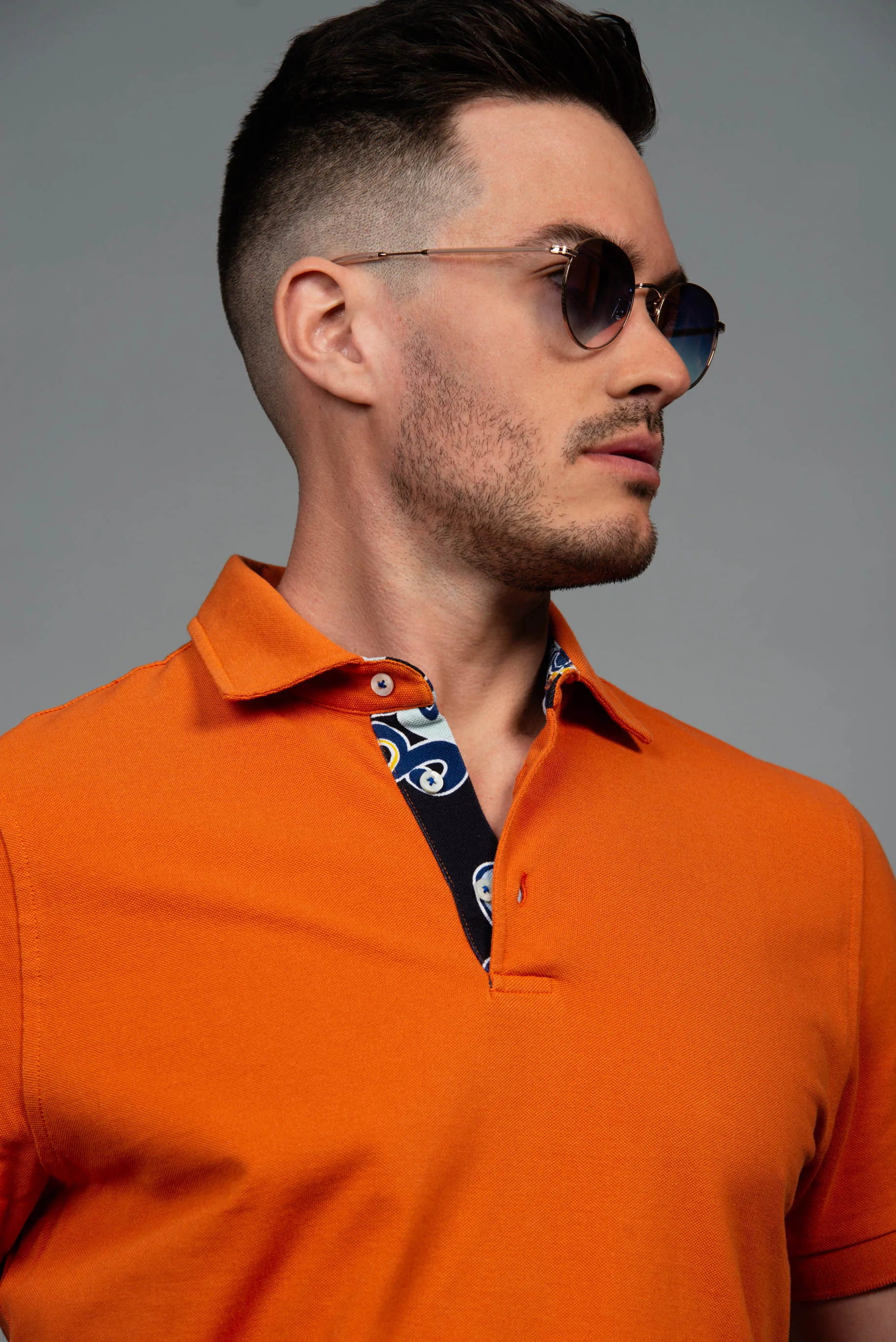 Contrast Polo Shirt