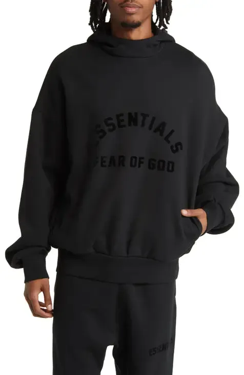 Fear of God Essentials Hoodie Black (SS23)