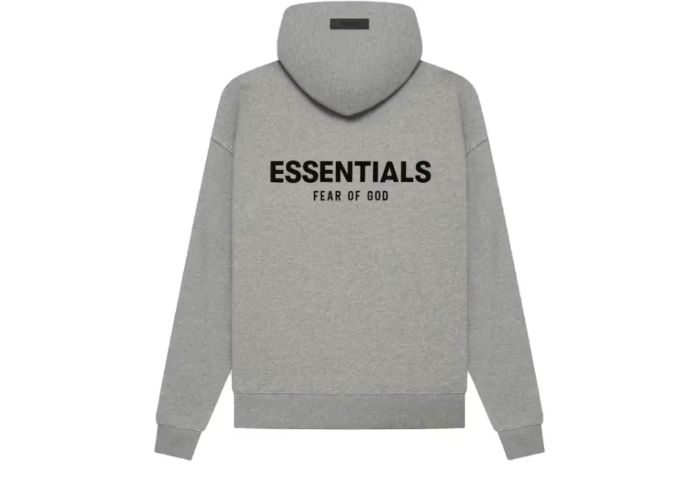 Fear Of God Essentials Hoodie Dark Oatmeal