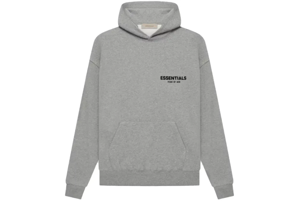 Fear Of God Essentials Hoodie Dark Oatmeal