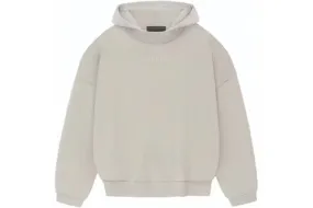 Fear of God Essentials Hoodie Silver Cloud