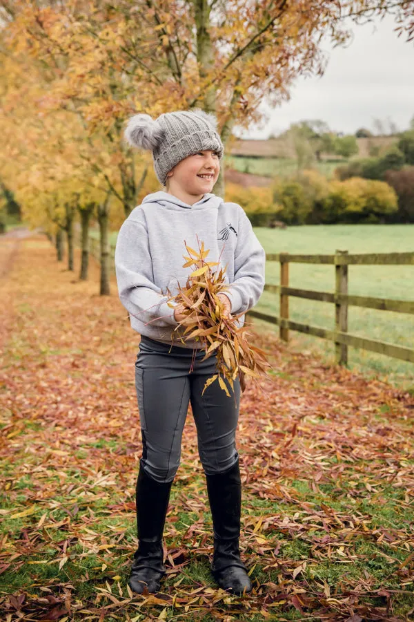 Hardy Equestrian Children's Grey Kilpeck Hoodie