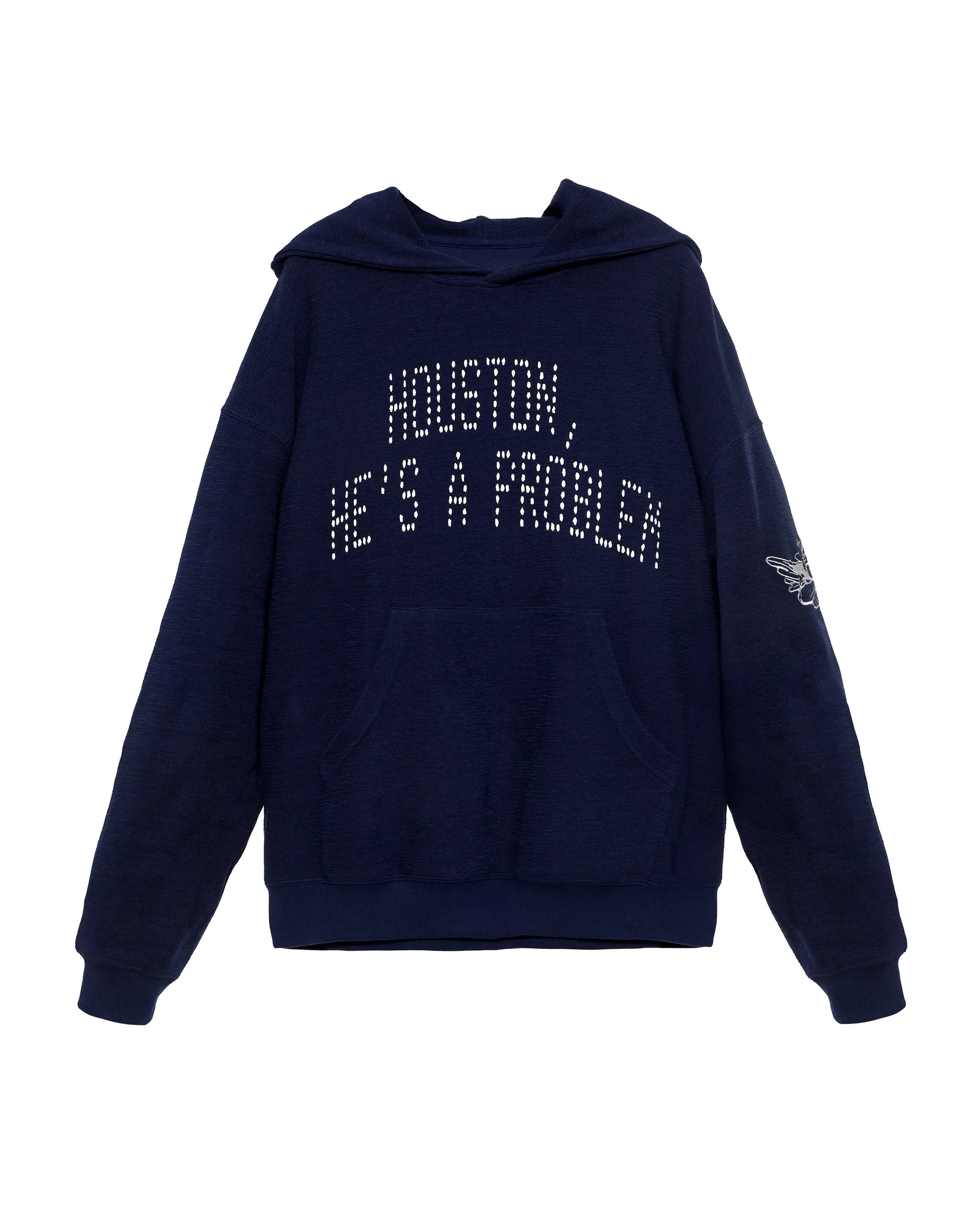 Houston, He's A Problem Racer Hoodie