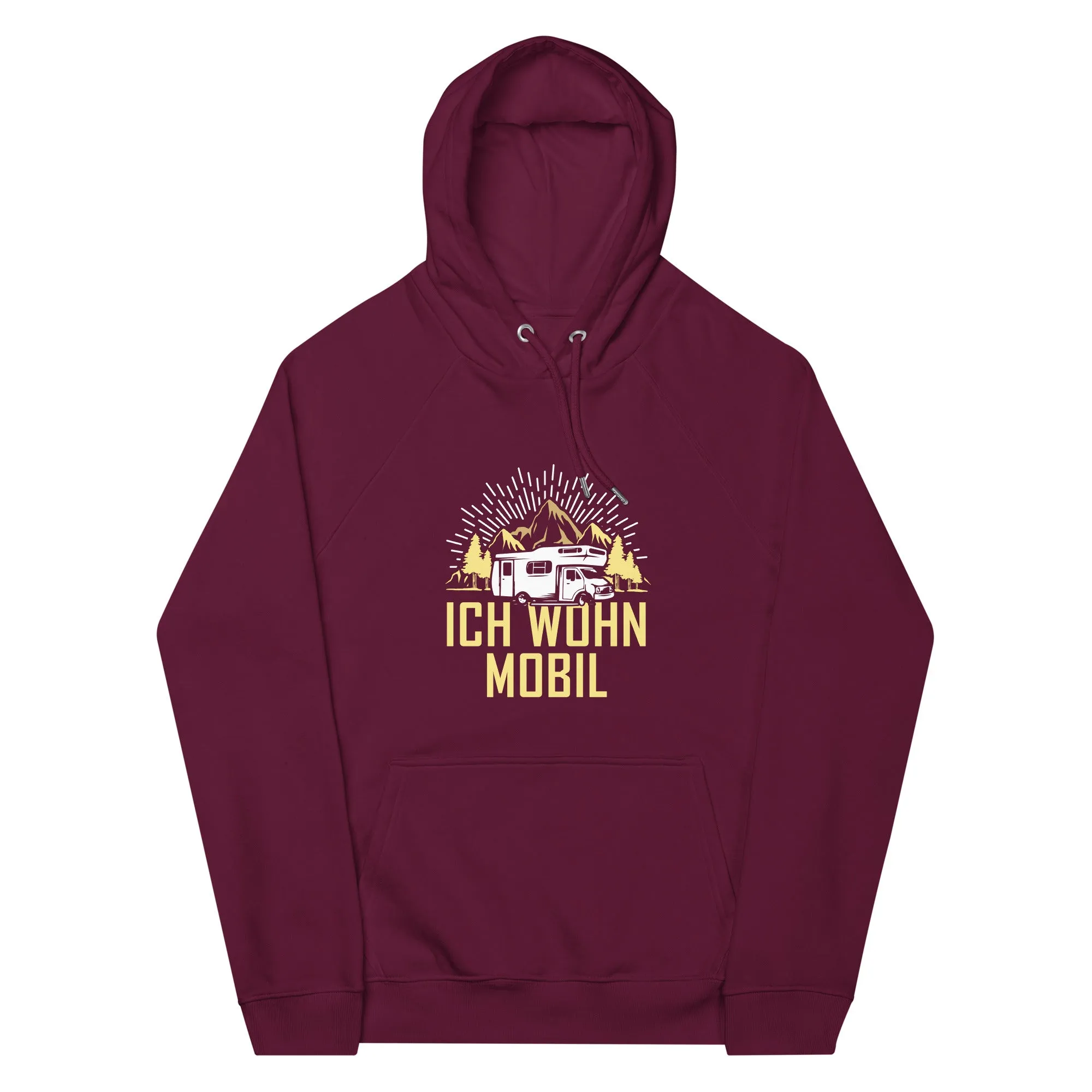 Ich wohn mobil - Unisex Premium Organic Hoodie