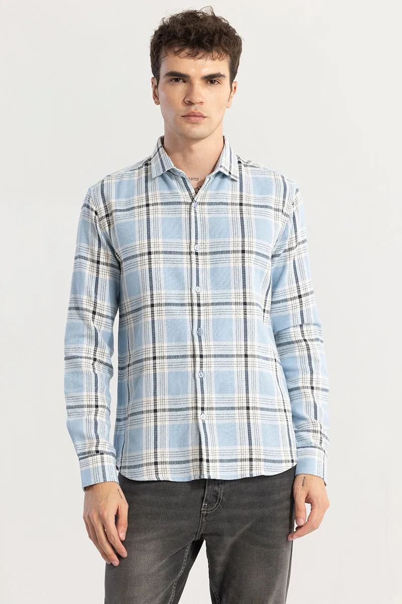 Interlock Checks Blue Shirt