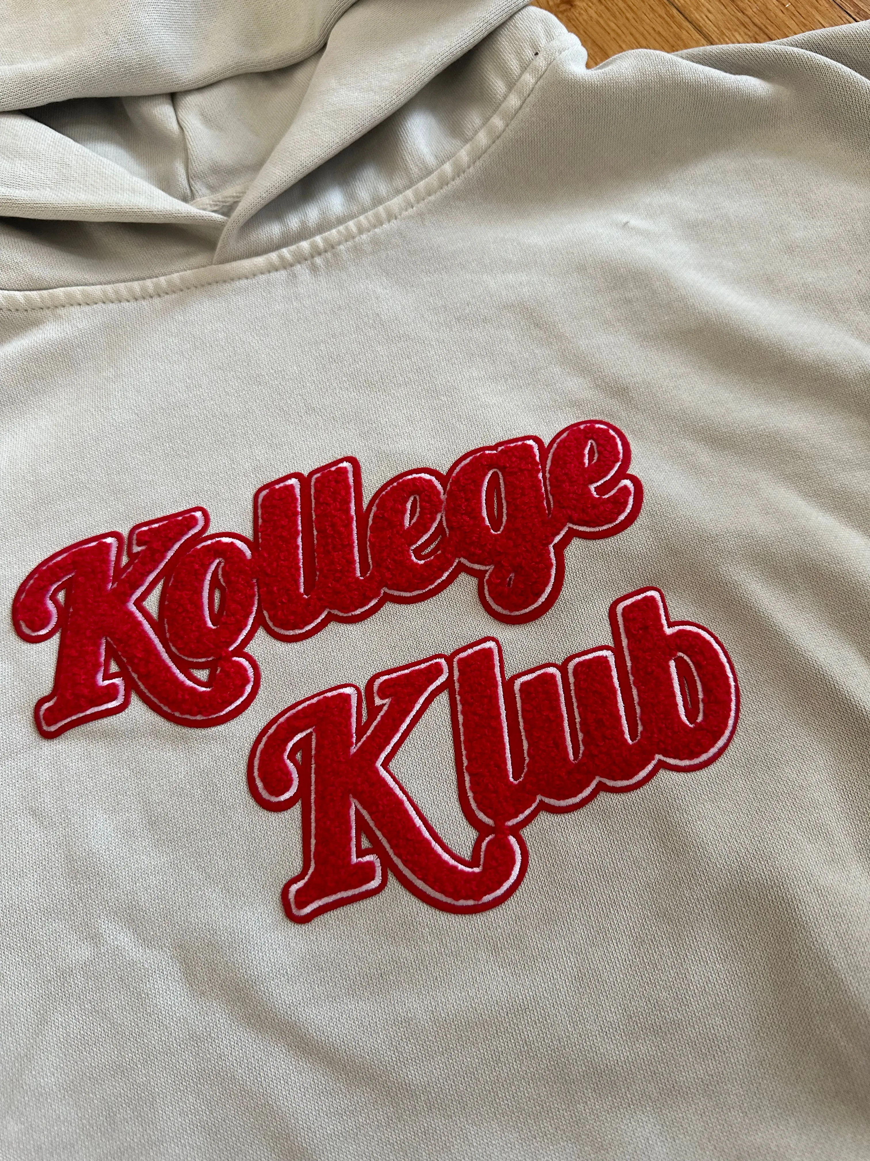 Kollege Klub Varsity Patch Hoodie