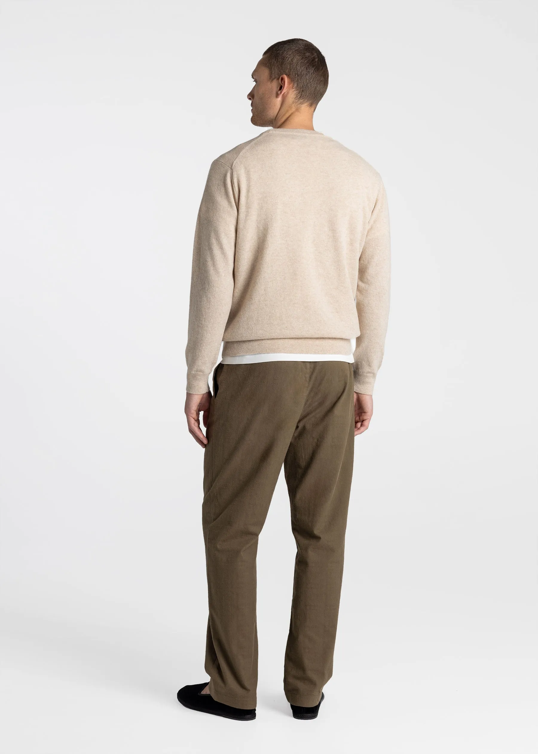 Lambswool Sweater Sand - Final Sale