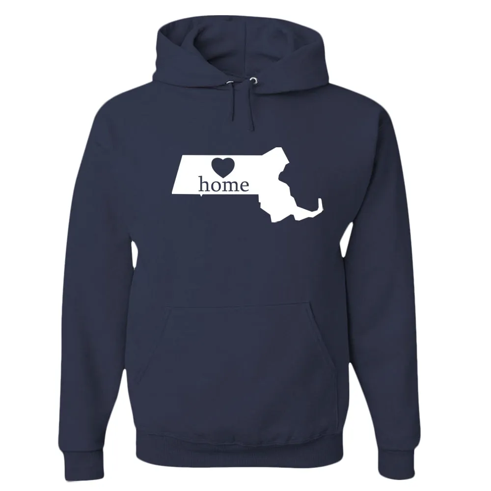 Massachusetts Home State Pride Hoodie