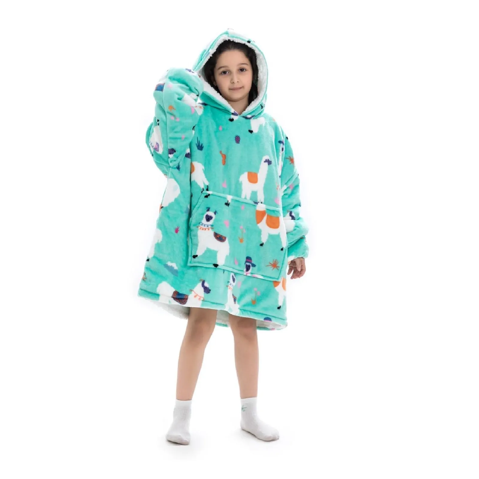 My Snuggy - Kids Llama Hoodie Blanket