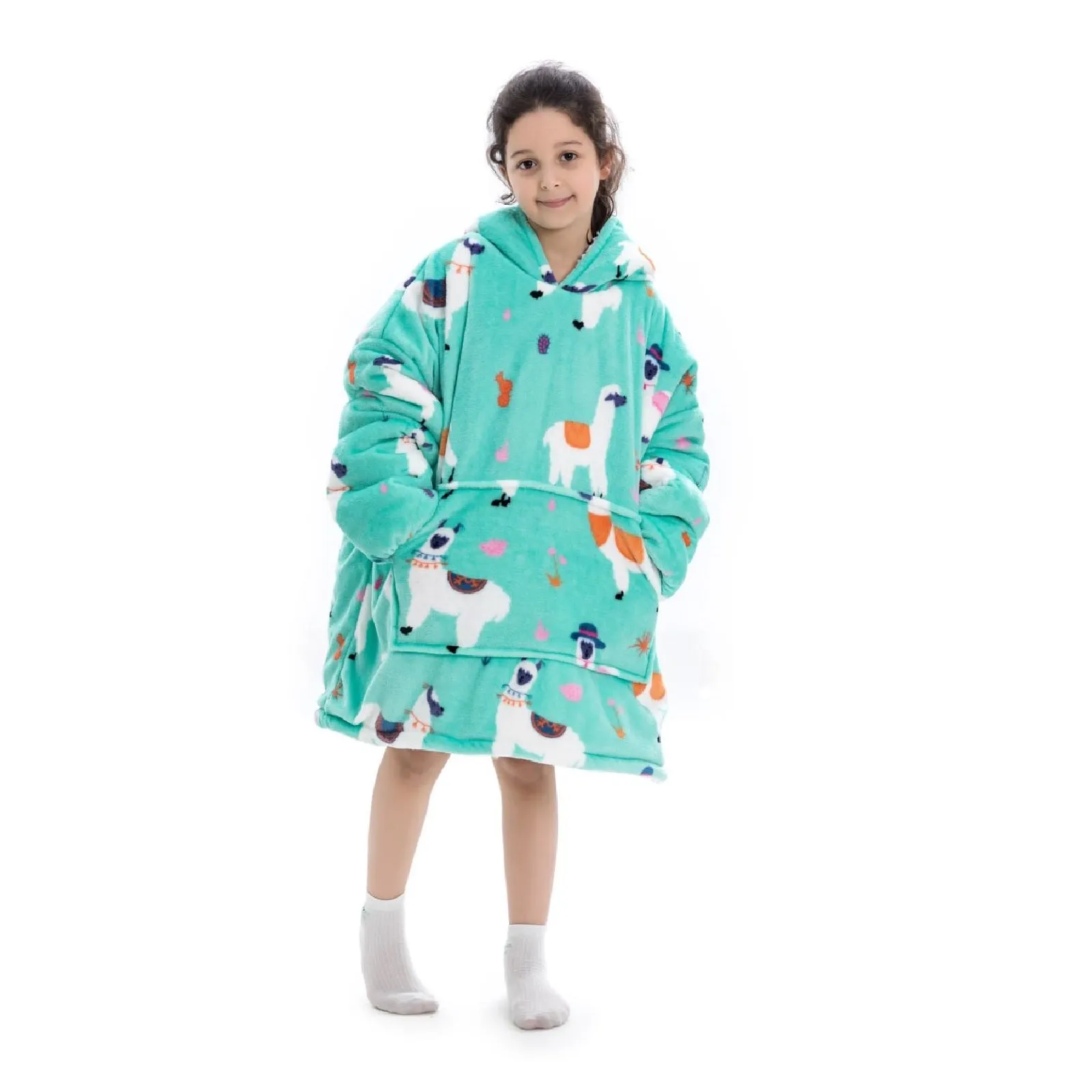 My Snuggy - Kids Llama Hoodie Blanket