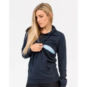 Nursing Hoodie - Cadenshae Dark Navy/Slate