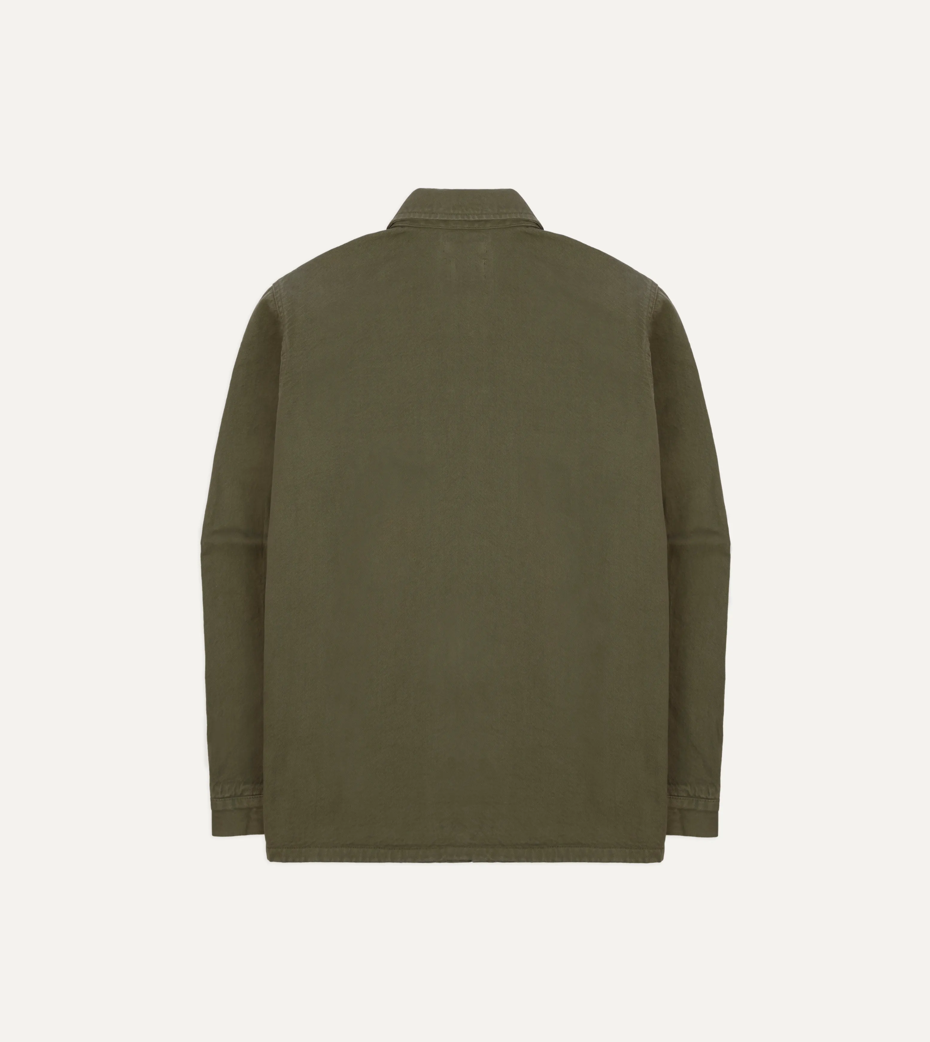 Olive Cotton Field Shirt