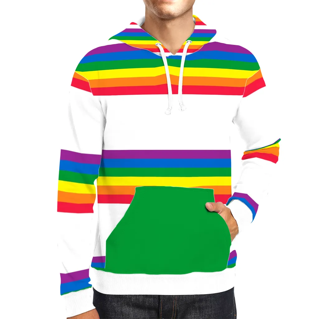 Rainbow Romper Room II Unisex Pullover Hoodie