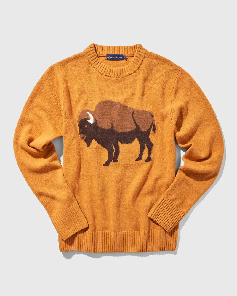 Recycled Bison Sweater