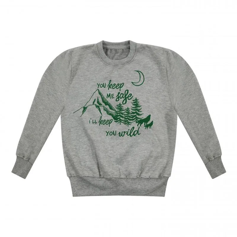 Safe and Wild Kids Sweater