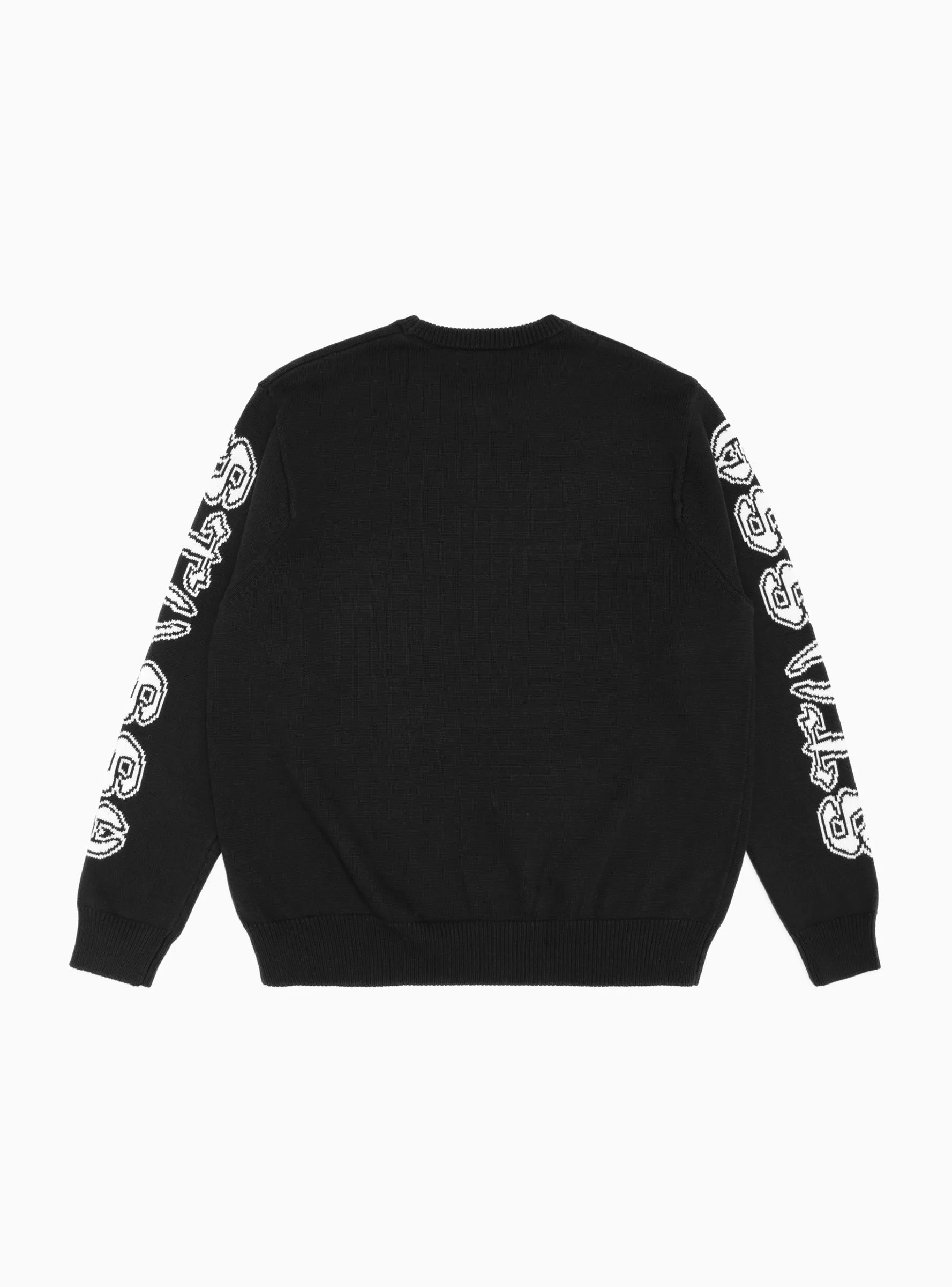 Sleeve Logo Sweater Black