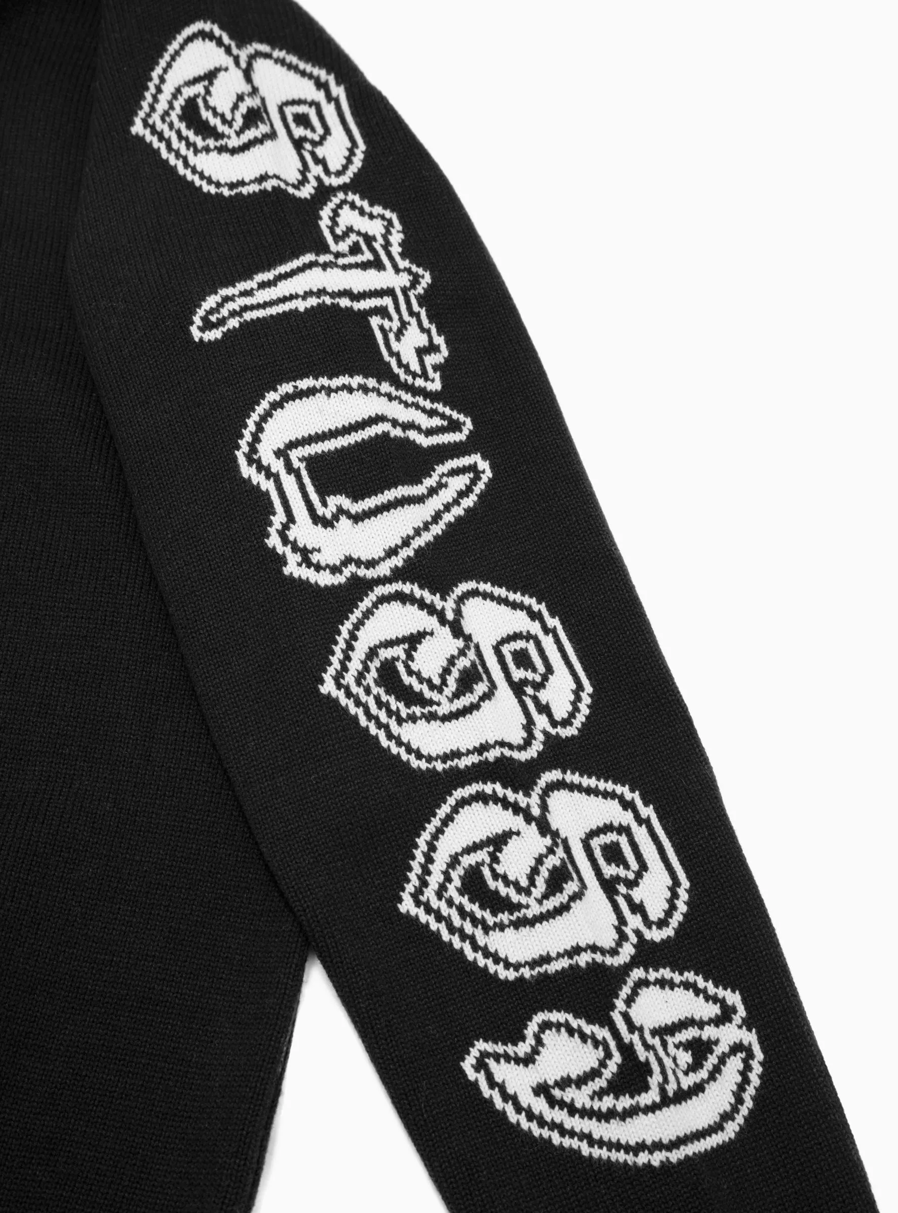 Sleeve Logo Sweater Black