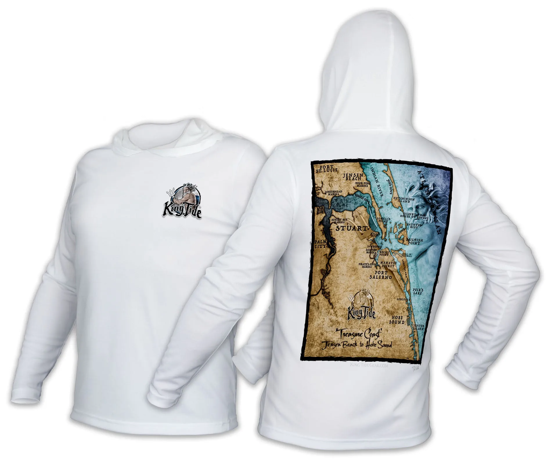 Stuart, FL / King Tide Classic Chart Hoodie