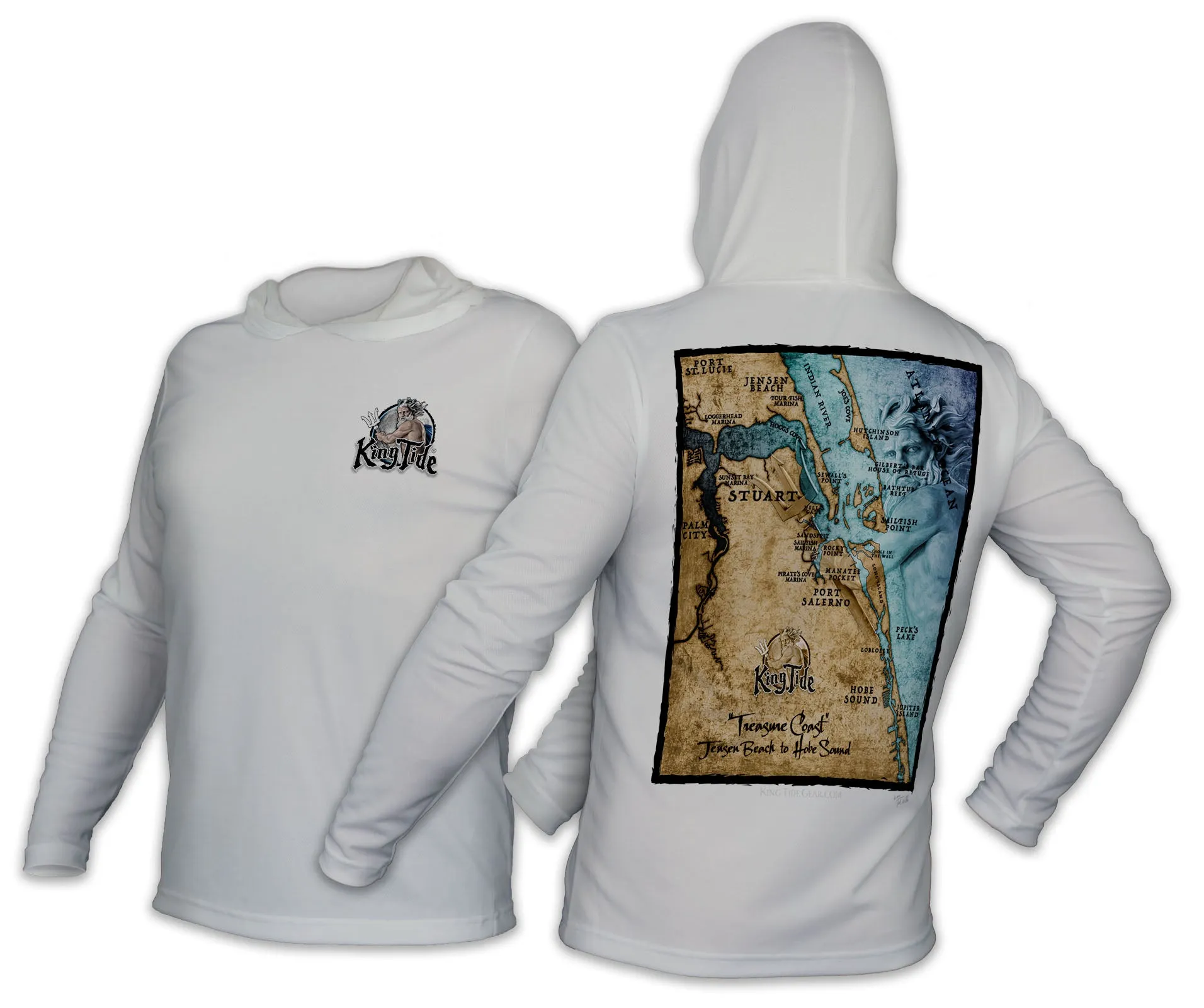 Stuart, FL / King Tide Classic Chart Hoodie