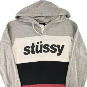 Stussy striped hoodie size S