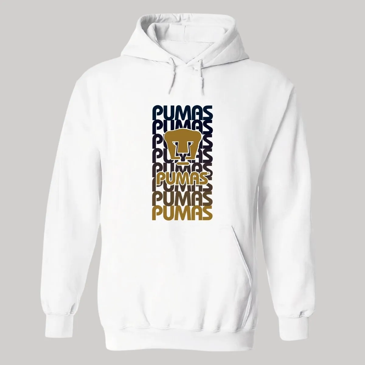 Sudadera Hombre Hoodie Pumas UNAM Degradado