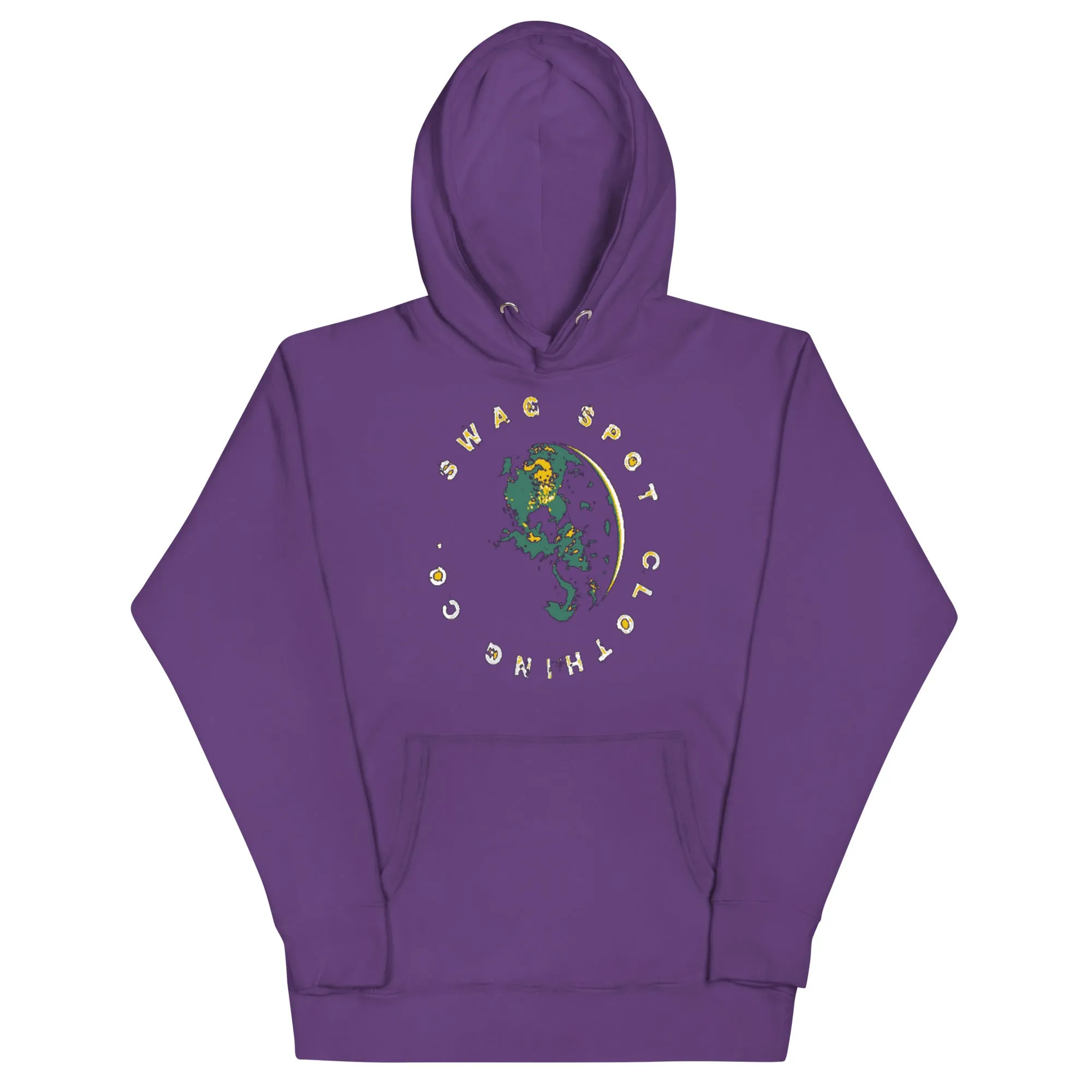 Swag World Green Graphic Unisex Hoodie