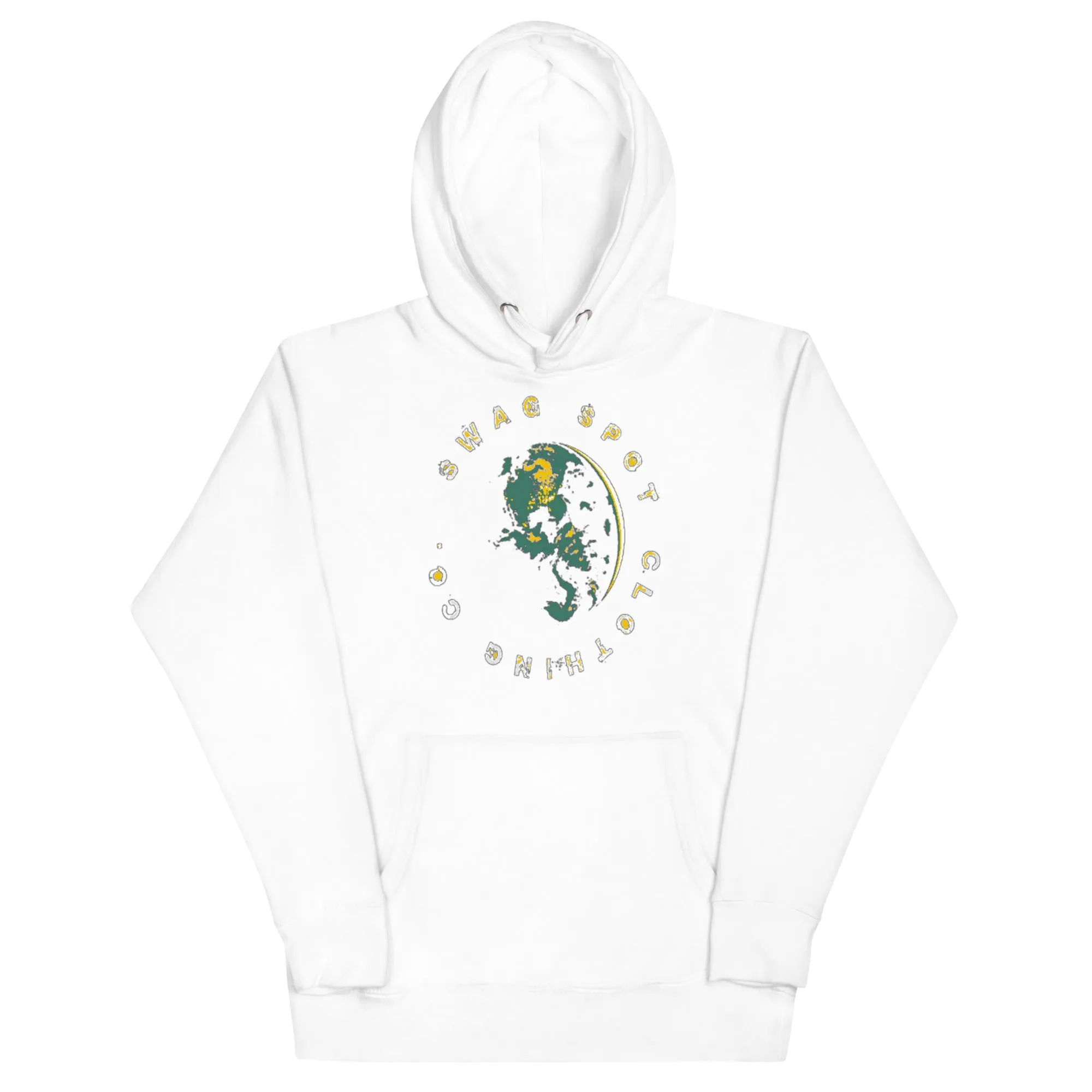 Swag World Green Graphic Unisex Hoodie