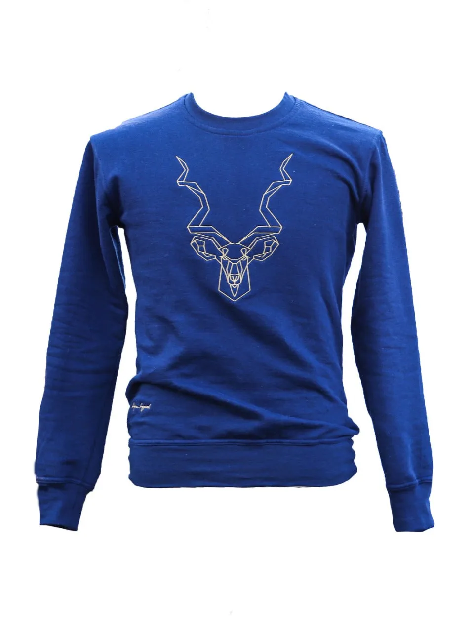 The Kudu Sweater - Navy & Gold