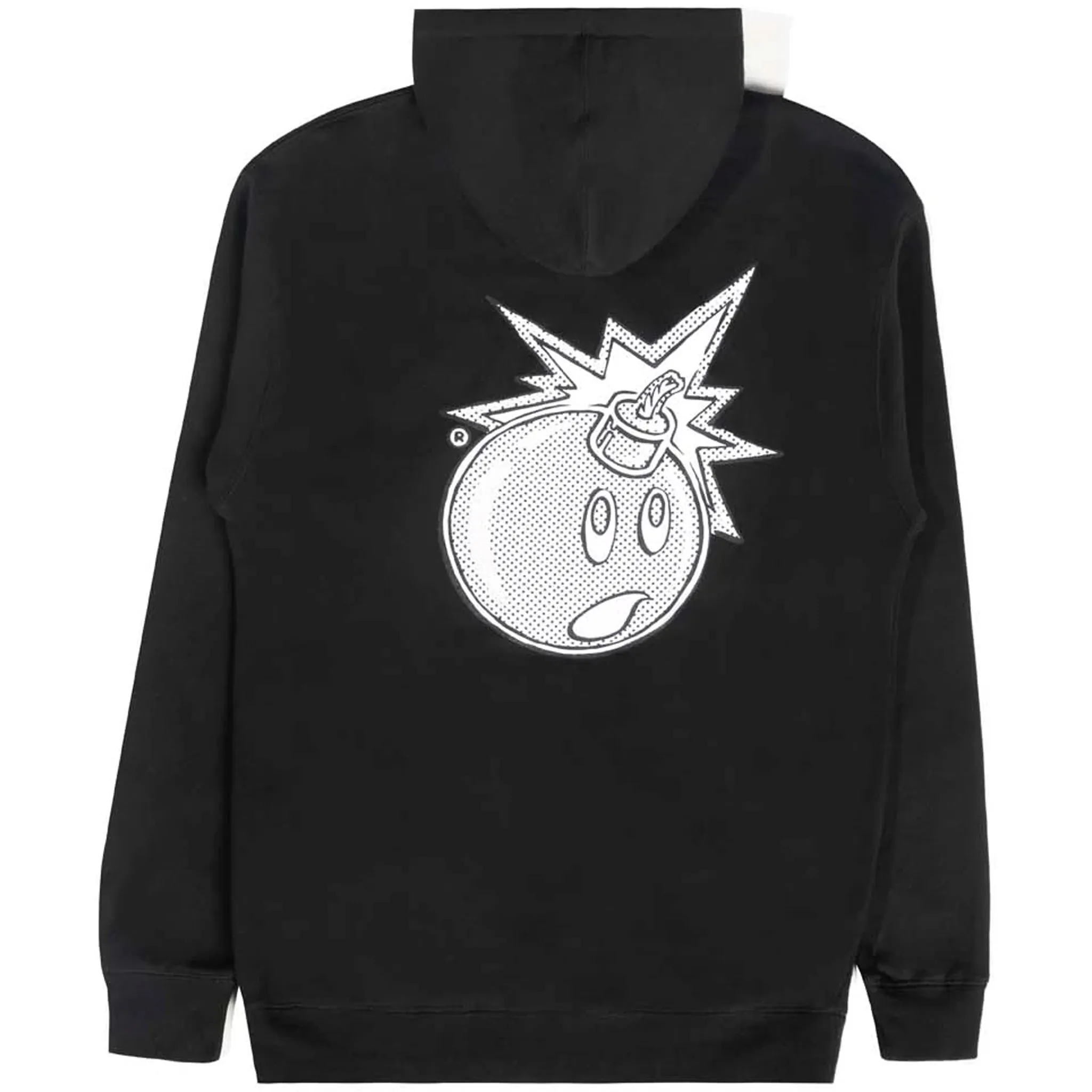 Adam Bomb Graphic Hoodie in Black - Unisex