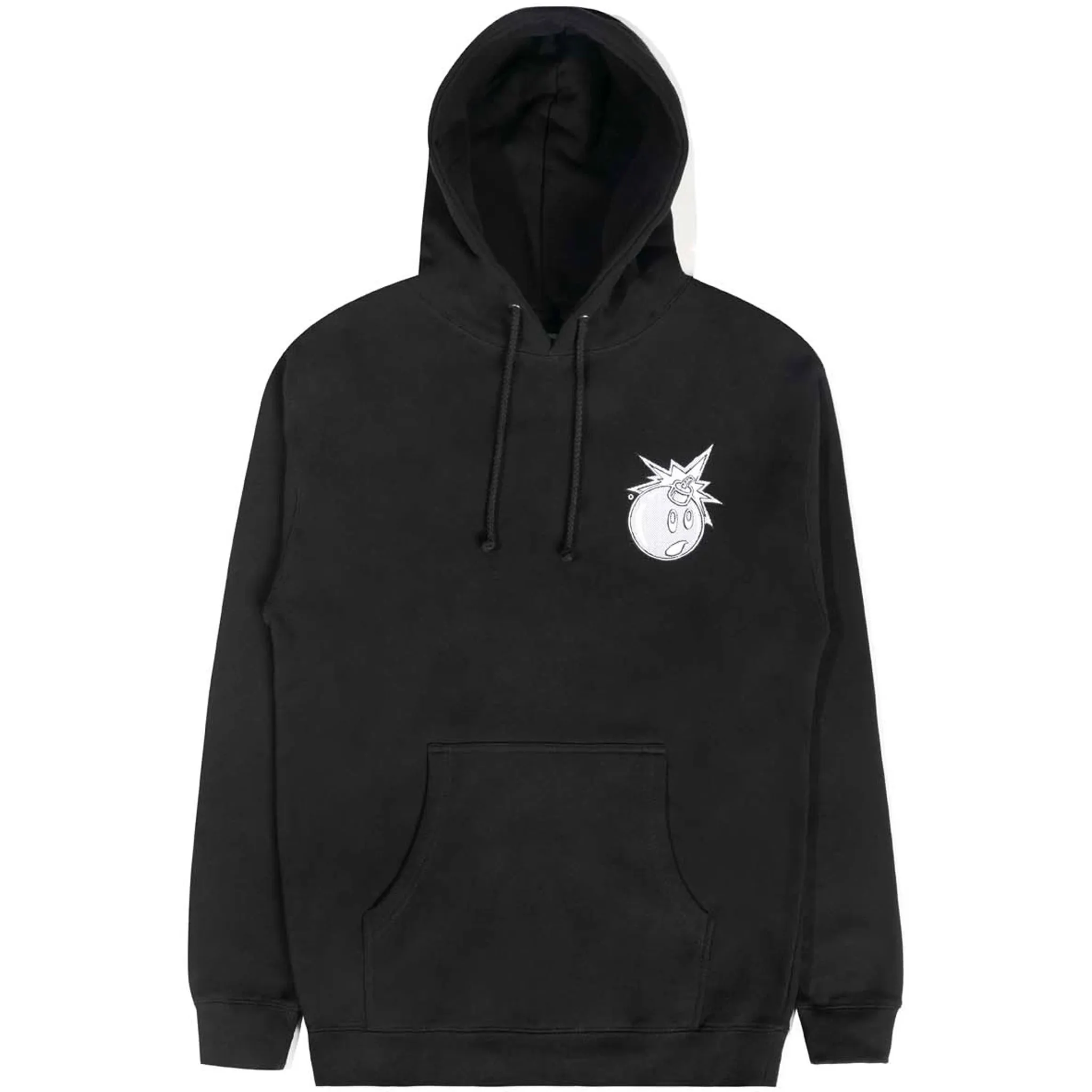 Adam Bomb Graphic Hoodie in Black - Unisex