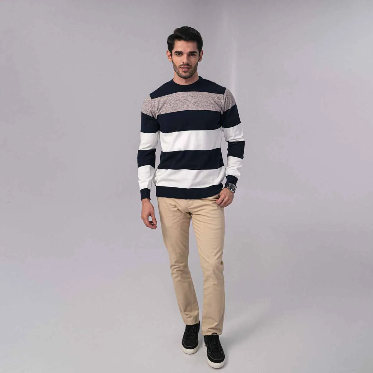 VPN Striper Sweater - HWMB1322006