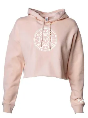 Womens Buck Shot Crop Hoodie - Clearance