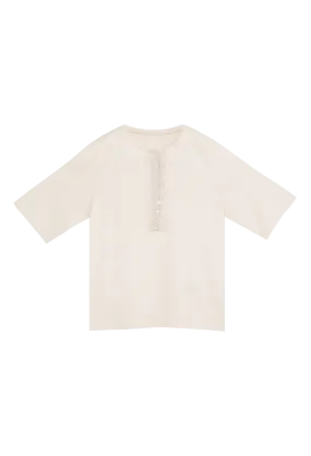 Woven T-shirt